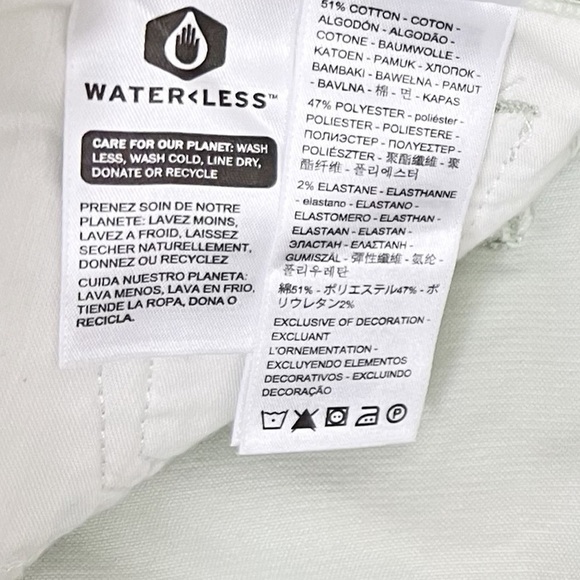 NWT Levi’s Wedgie High Rise Corduroy Straight Leg Pants in Meadow Mist Green - Picture 7 of 7